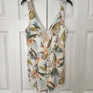 Forever 21 floral romper Size L